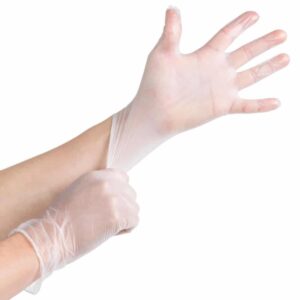 Gants Vinyle Transparent.
