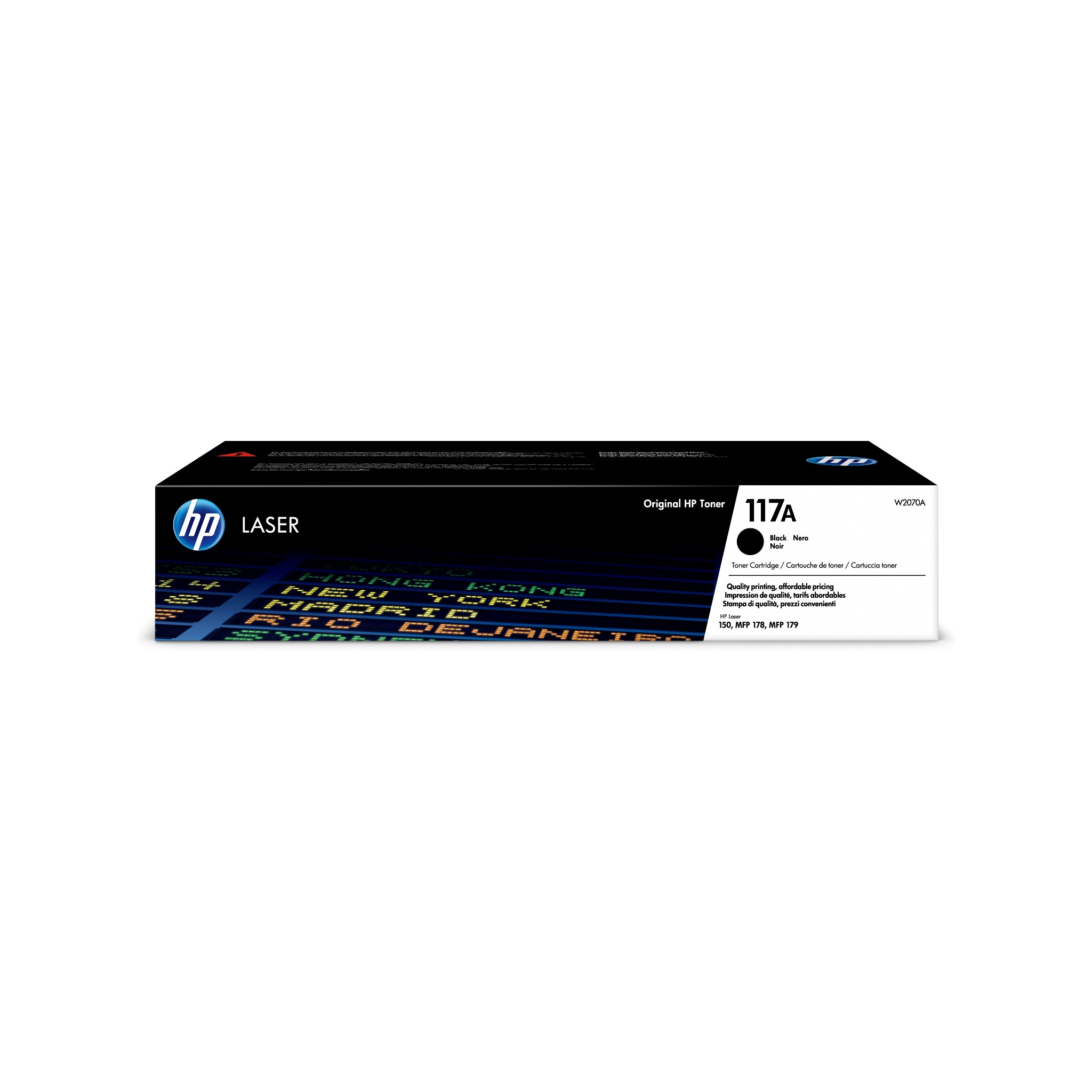 Toner Original HP 117A Noir LaserJet (W2070A)