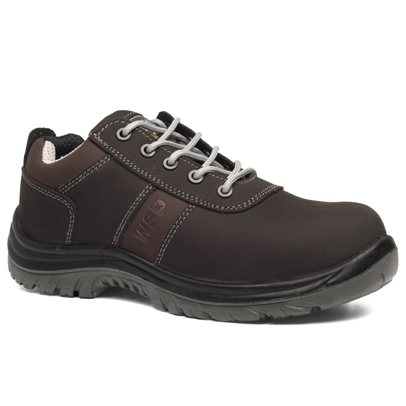 Chaussures de Sécurité en Cuir Nubuck Hydrofuge Anti-Abrasif